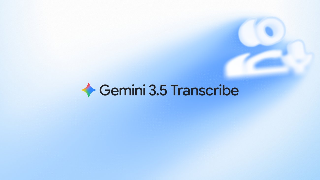 Gemini 3.5 Transcribe キービジュアル